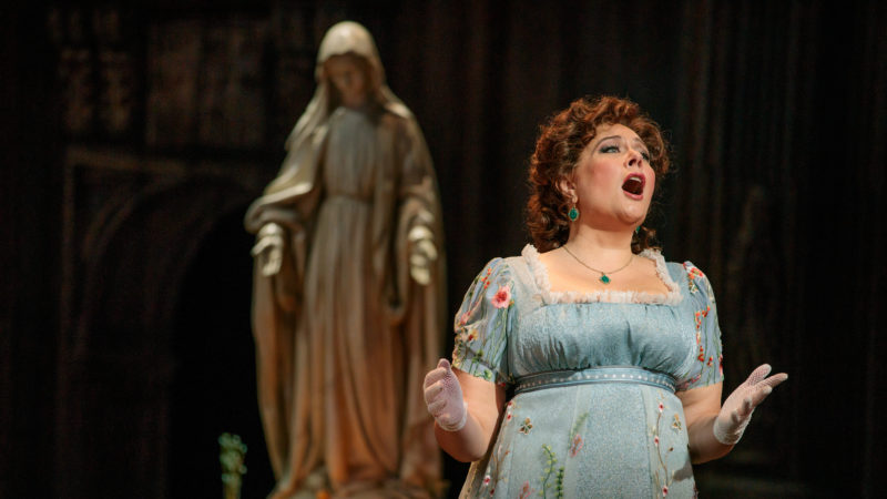 Soprano Melissa Citro performs the title role in Puccini's Tosca