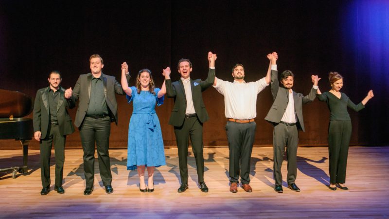 The 21-22 Opera Colorado Artists in Residence take a bow