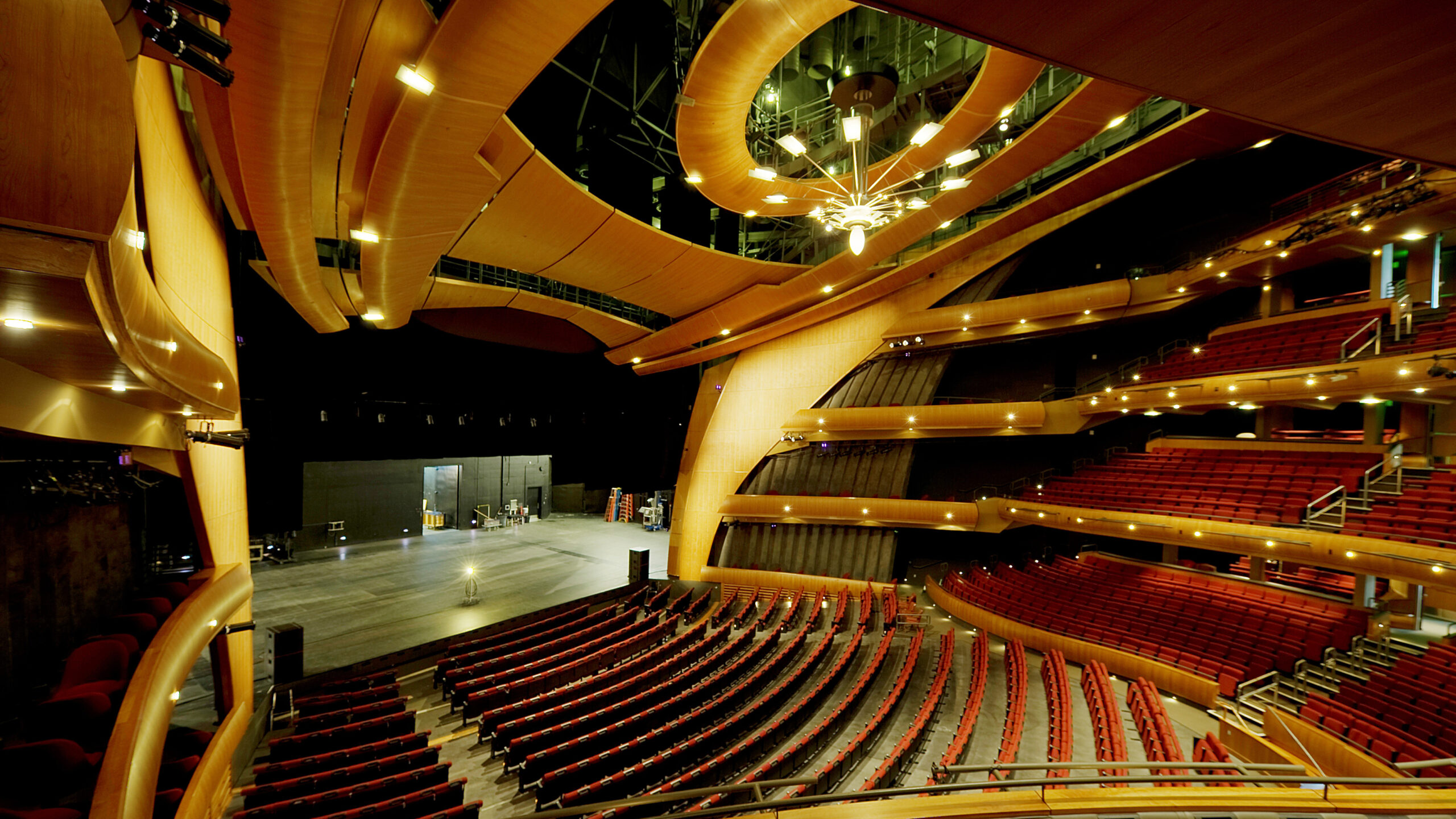 Interior of the Ellie Caulkins Opera House