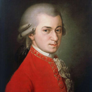 Painting of Wolfgang Amadeus Mozart